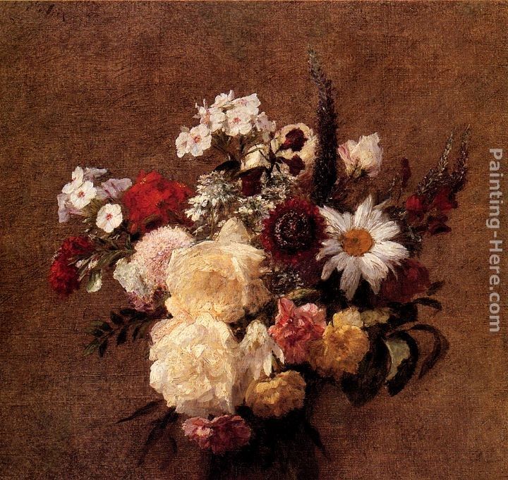 Victoria Dubourg Fantin-Latour Bouquet de Fleurs